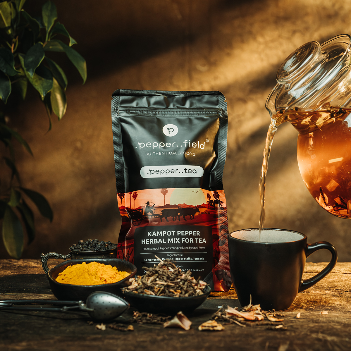 Peppermint tea - herbal blend 60 g