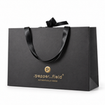 Luxury gift bag – small black-and-gold
