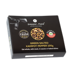 Cadeaux Emballage – poivre vert de Kampot en fleur de sel 100 g
