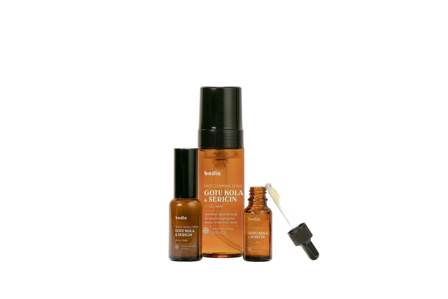 Cosmetic set – gotu kola & silk protein 