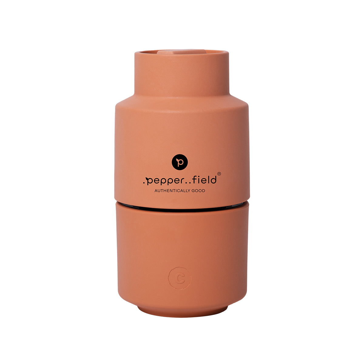 Sunset orange design grinder (11.5 cm)