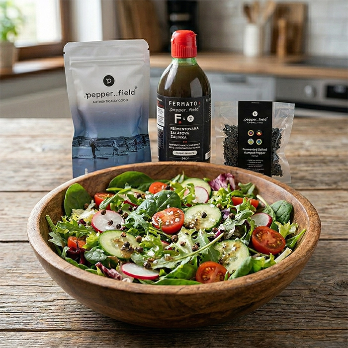 Discounted fermented salad pack 