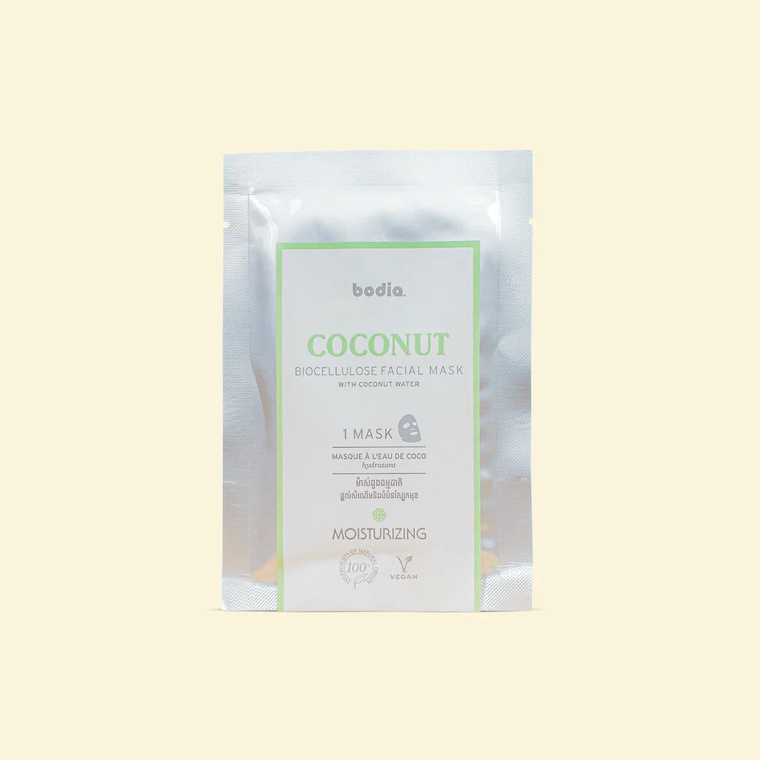 Coconut facial sheet mask – set 4+1 free 